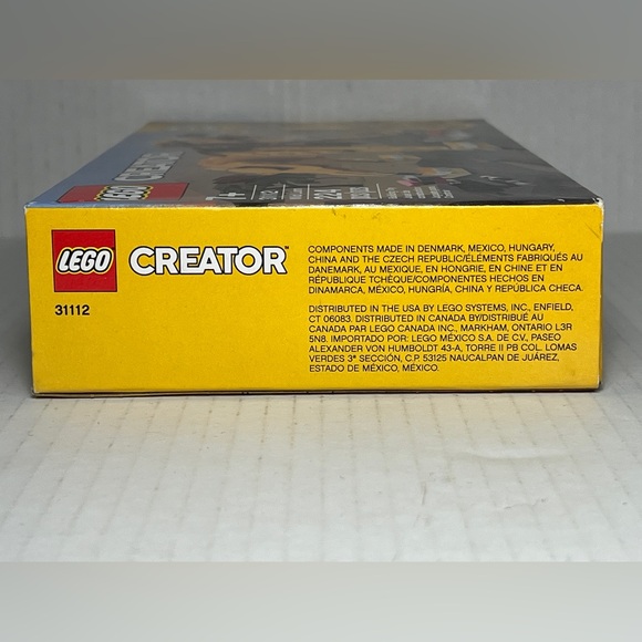 Lego Creator 31112 Wild Lion 3 in 1 Set 224 pcs Ostrich Warthog Blocks NEW NISB - Picture 6 of 9